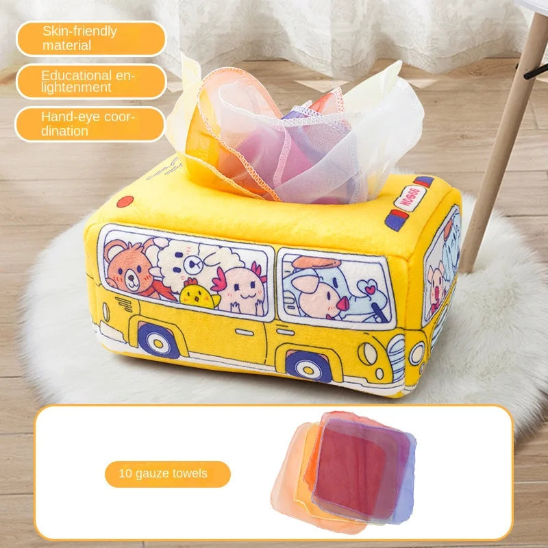 Montessori Magic Tissue Box Sensory Toy
