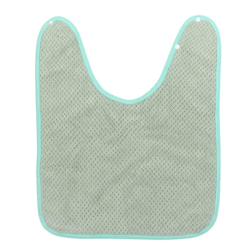 Waterproof Ruffle Baby Bibs – Soft Absorbent Feeding Apron & Burp Cloth