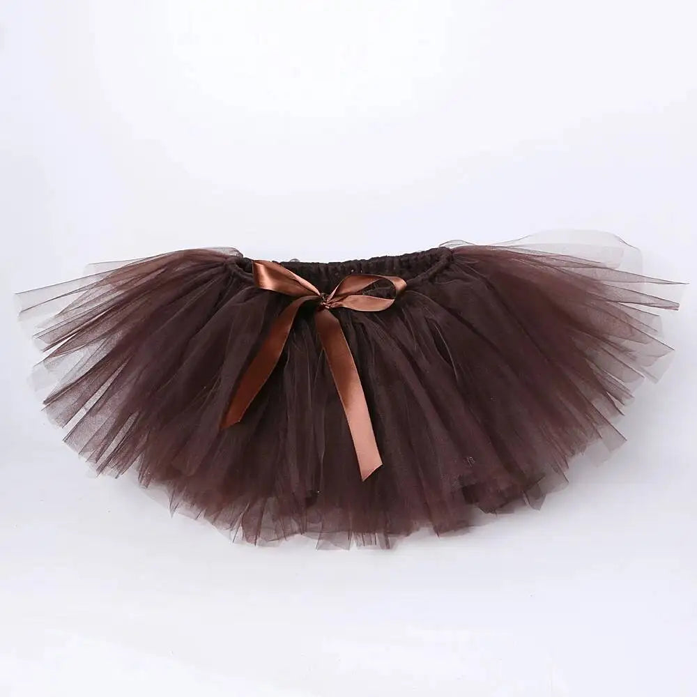 Brown Bear Tutu Costume for Girls | Halloween & Birthday Outfit
