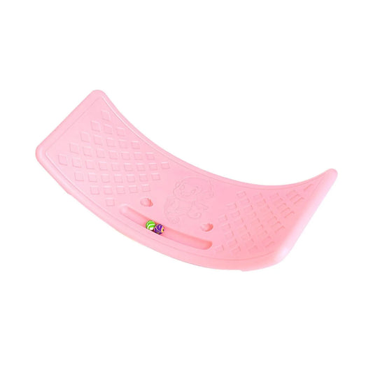 Kids Indoor Balance Board with Rubber Game Mat