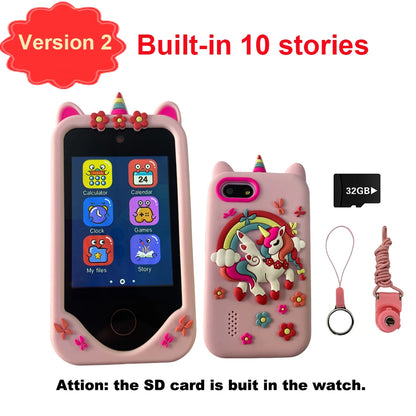 Unicorn Toy Phone with Dual Camera & Games