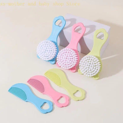 Soft Bristle Baby Hair & Cradle Cap Brush Set