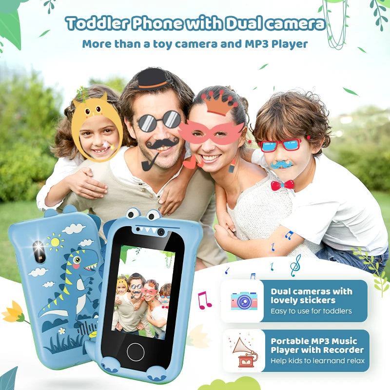 Kids Toy Smart Phone with Dual Camera & MP3