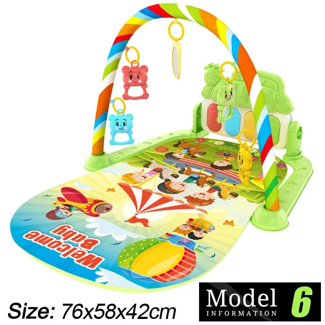 Infant Pedal Piano Keyboard Activity Mat