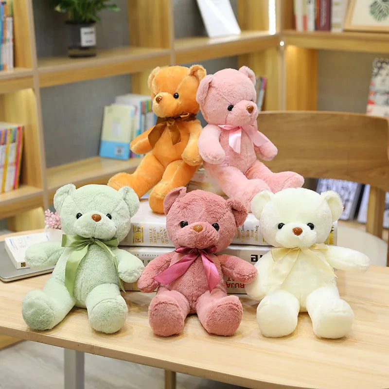 Cute Teddy Bear Plushie: Soft Stuffed Animal Toy
