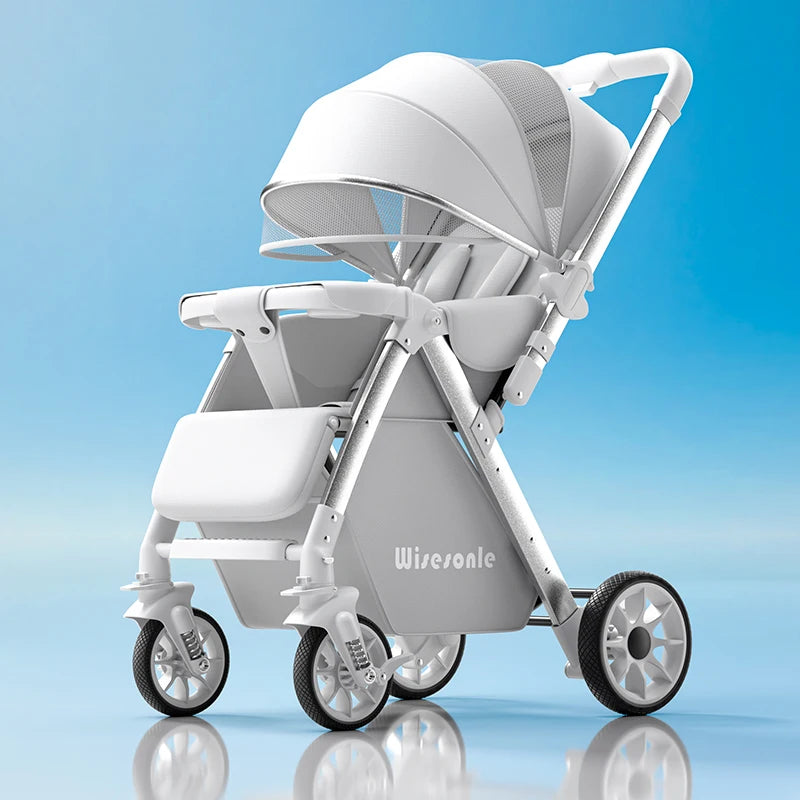 Lightweight Folding Two-way Baby Stroller