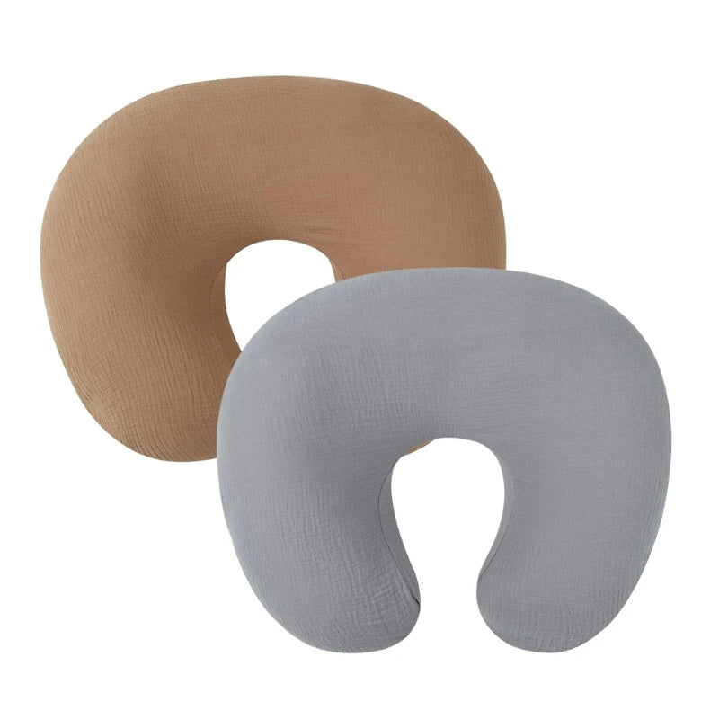 2PCS Breastfeeding Pillow Cover Pillow Case Detachable Nursing Pillowcase Breast Feeding Cushion Sleeve Breathable