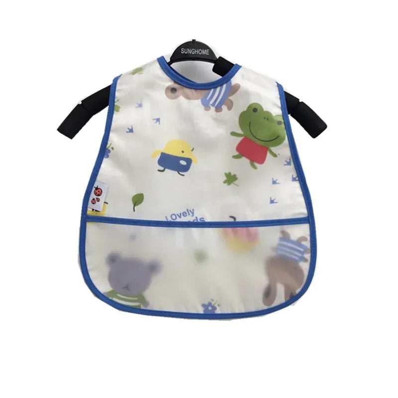 Adjustable Waterproof Bibs – Cute EVA Feeding Apron