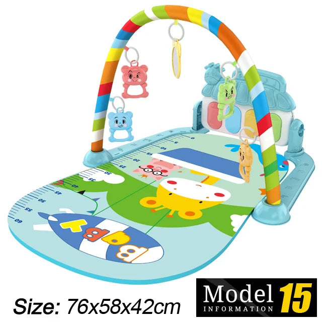 Infant Pedal Piano Keyboard Activity Mat