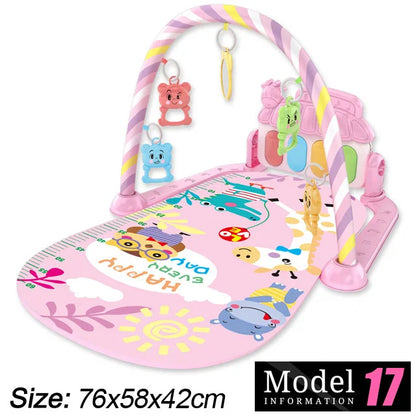 Infant Pedal Piano Keyboard Activity Mat