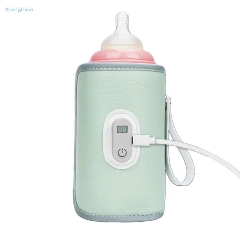 USB Portable Milk Bottle Heater with Digital Readout