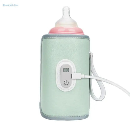 USB Portable Milk Bottle Heater with Digital Readout