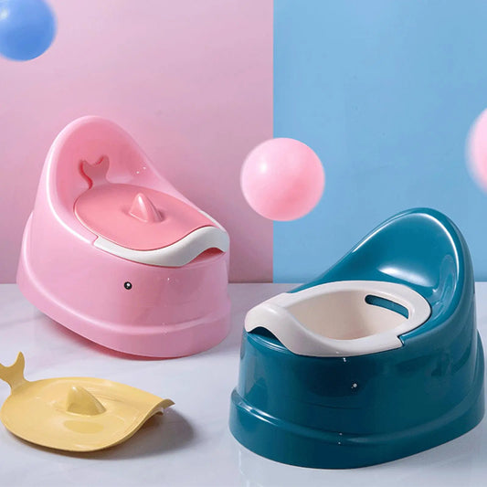 Portable Kids Potty Toddler Baby Potty Training Toilet Non Slip Potty For Toddler Children Kids Girls Boys Baby Stable Safe Oval