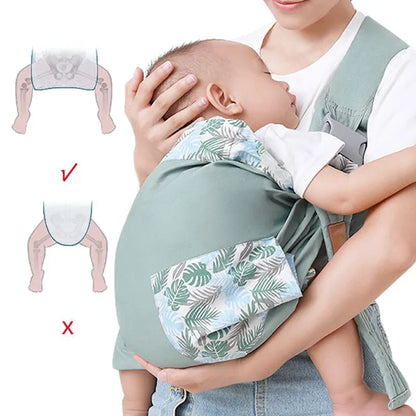Mesh Fabric Infant Carrier Sling & Breastfeeding Cover (0-36M)