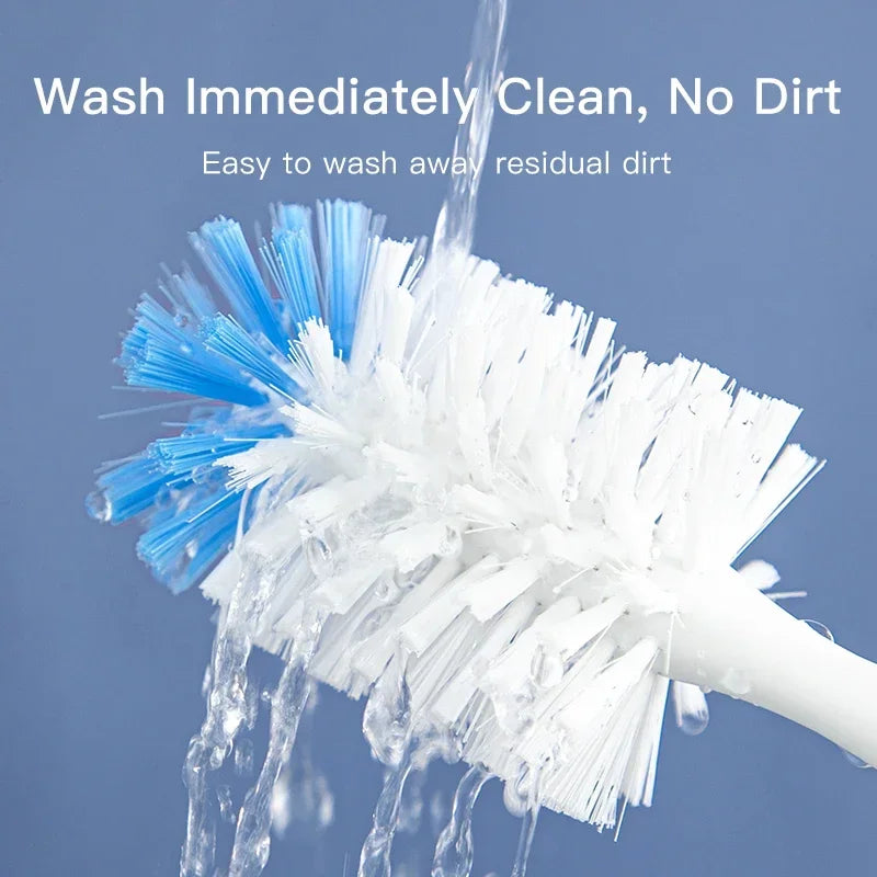 Dual-Action Suction Stand Bottle Cleaning Tool