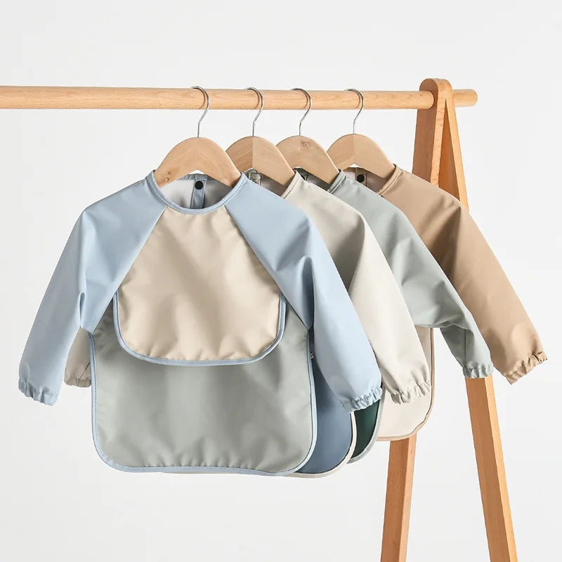 Easy Clean Washable Mealtime & Art Crafts Smock