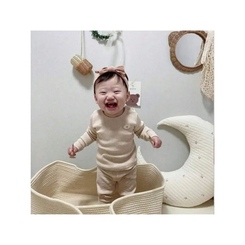 Woven Nursery Cradle Carrying Basket