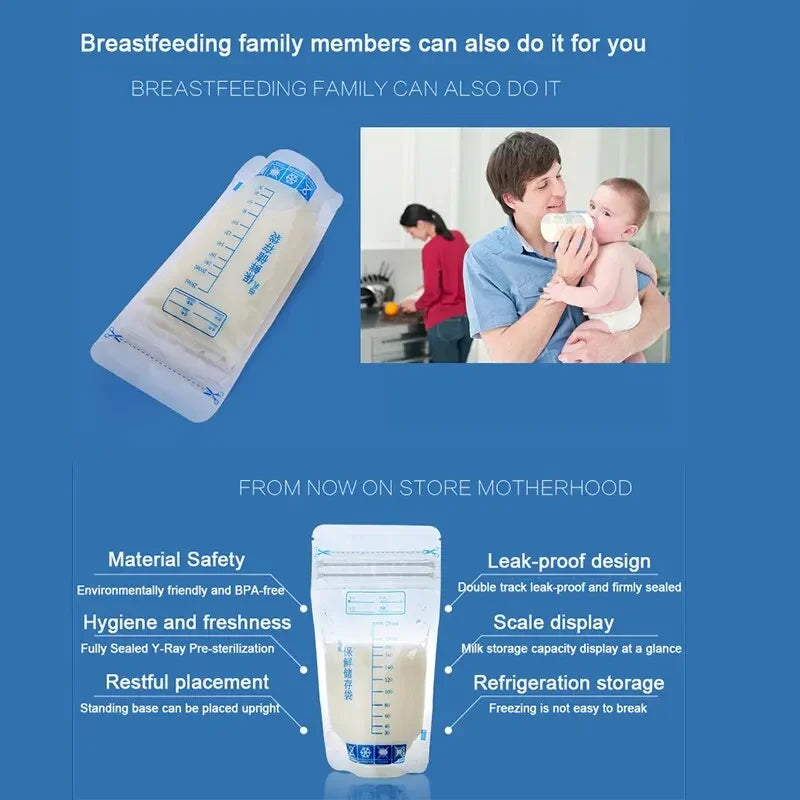 Breastmilk Storage Bag with BPA Free
