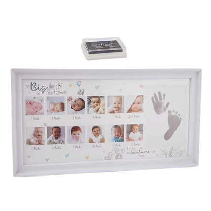 My First Year" Newborn Photo Frame & Keepsake Kit