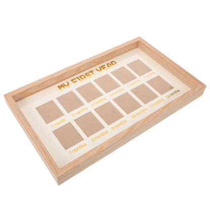 Newborn Handprint Maker & First Year Souvenir Frame