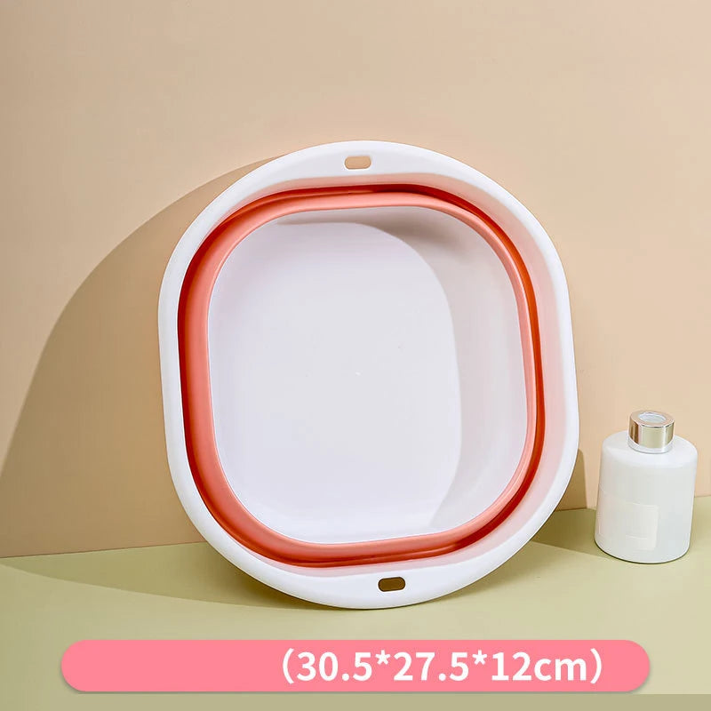 Portable Folding Plastic Multi-Use Wash Basin