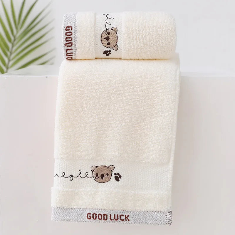 Soft Cotton Baby Handkerchief & Face Washcloth