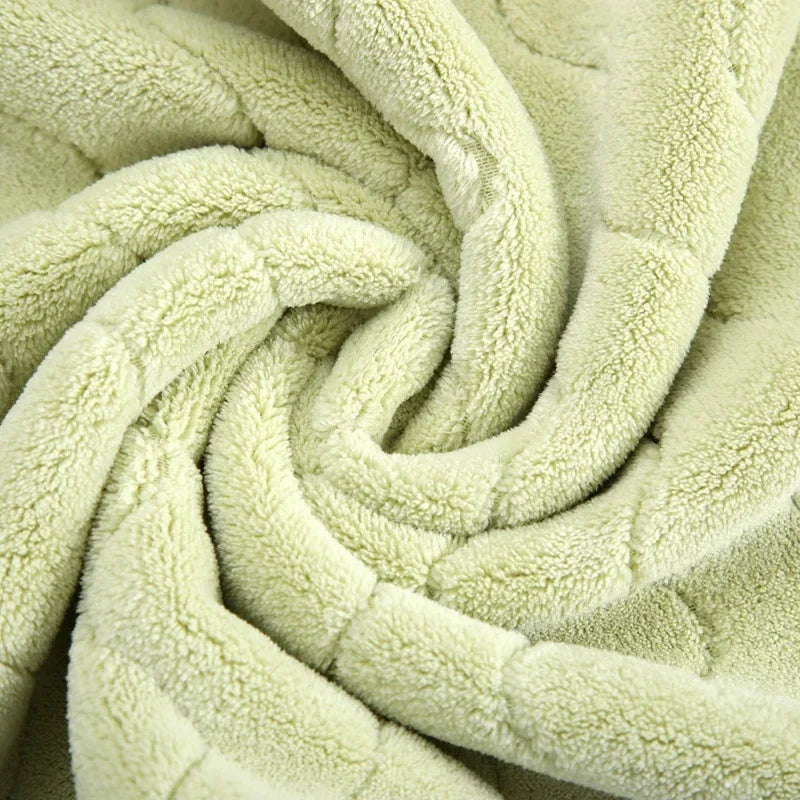 Cute & Soft Coral Velvet Baby/Kids Towel (50x25cm)