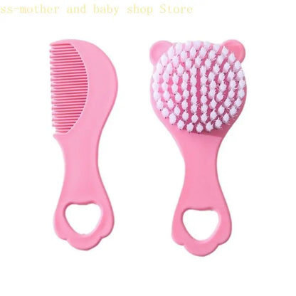 Soft Bristle Baby Hair & Cradle Cap Brush Set