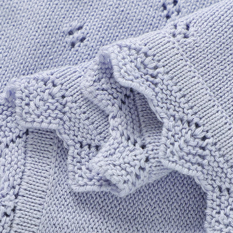 Ultra-Soft Knitted Cotton Baby Swaddle & Blanket (90x70cm)