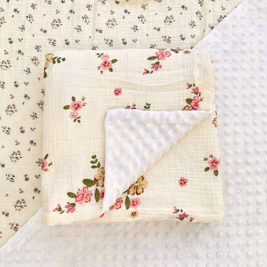 Pure Cotton Newborn Blanket Warm And Comfortable