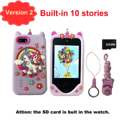 Unicorn Toy Phone with Dual Camera & Games