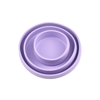 Thermostability Silicone Snack Plate & Dish Set (3PC)