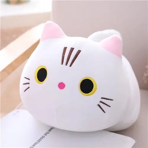 Cute Cat Plush – 20cm Soft Kawaii Pillow & Lovely Gift for Kids