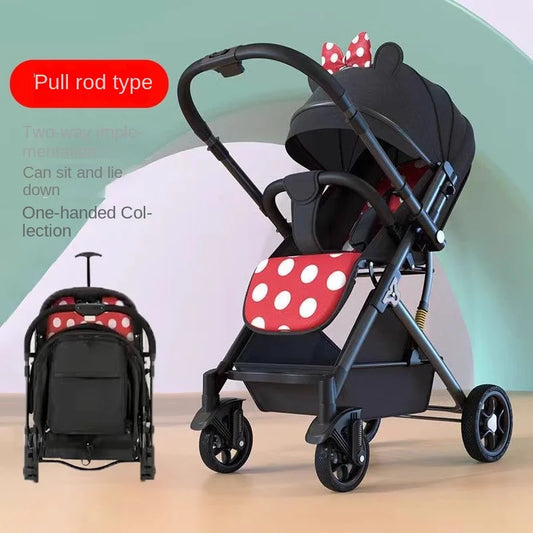 Lightweight stroller Two-way Push Stroller