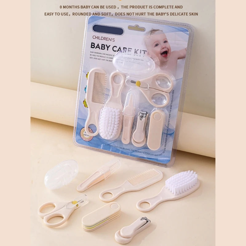 7-in-1 Baby Care Set: Grooming & Nail Clippers