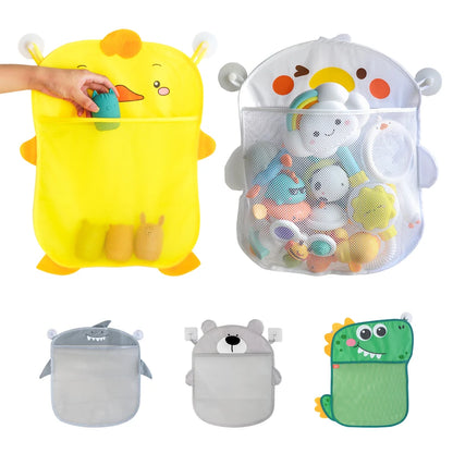 Mesh Bath Toy Storage Bag with Strong Suction Cups