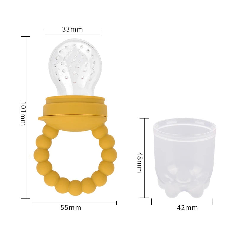 Silicone Baby Fresh Fruit & Veggie Feeder