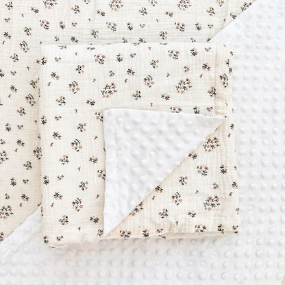 Pure Cotton Newborn Blanket Warm And Comfortable