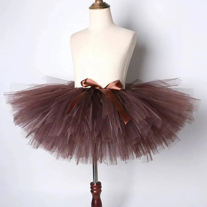 Brown Bear Tutu Costume for Girls | Halloween & Birthday Outfit