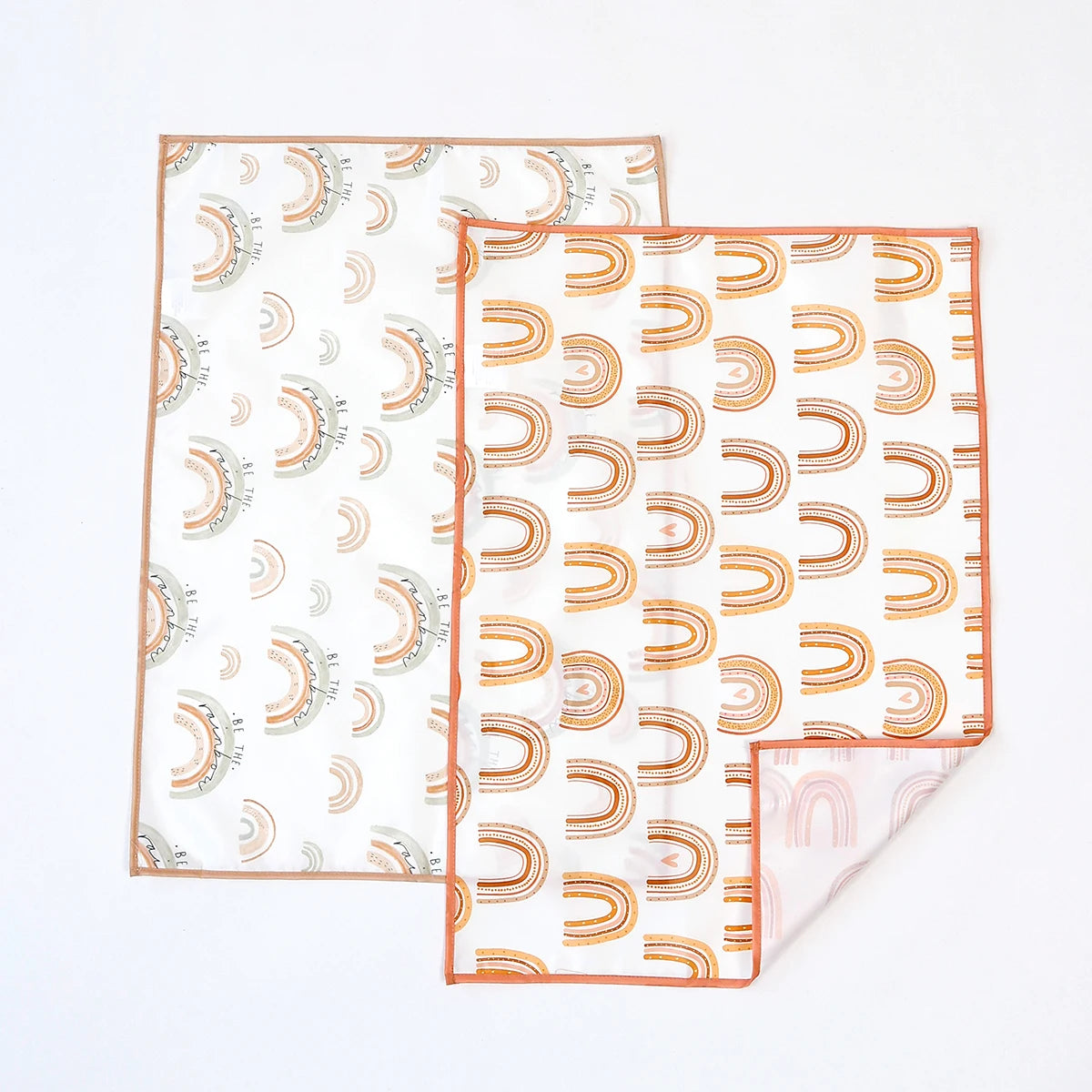 HappyFlute Portable Baby Diaper Changing Mat 50x70cm Soft Washable Polyester Changing Pad Cover Mattress for Babies