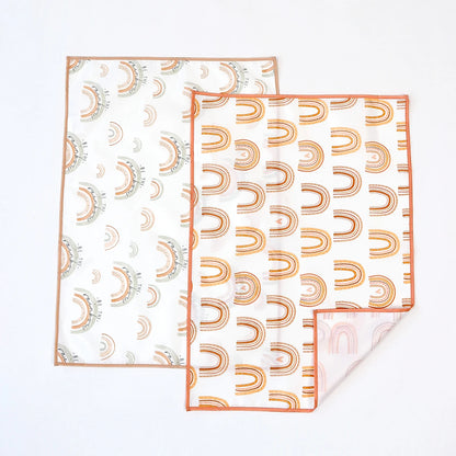 Soft Polyester Travel Changing Pad Cover & Mattress