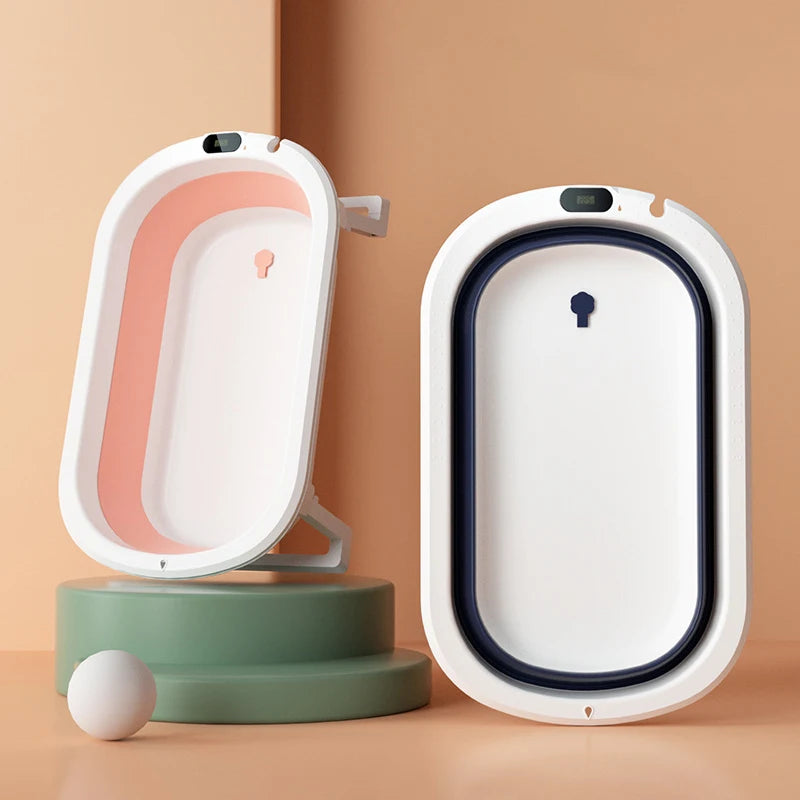 Multi-Purpose Foldable Baby Bath Tub – Spacious Design for Newborns and Growing Children