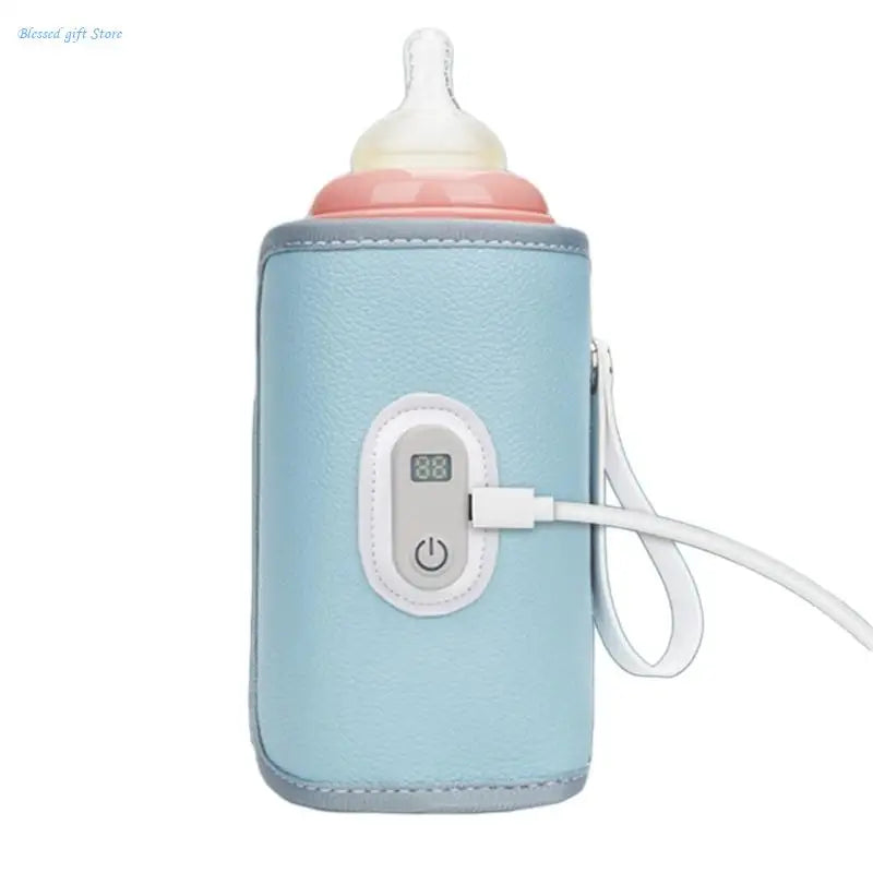 USB Portable Milk Bottle Heater with Digital Readout