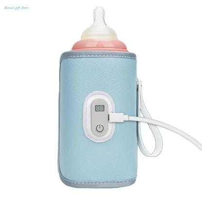 USB Portable Milk Bottle Heater with Digital Readout