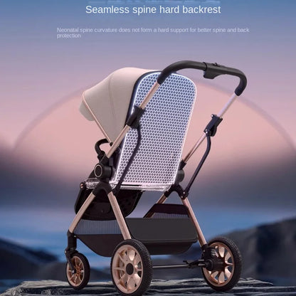 Foldable Two-way Three-speed Adjustable Stroller