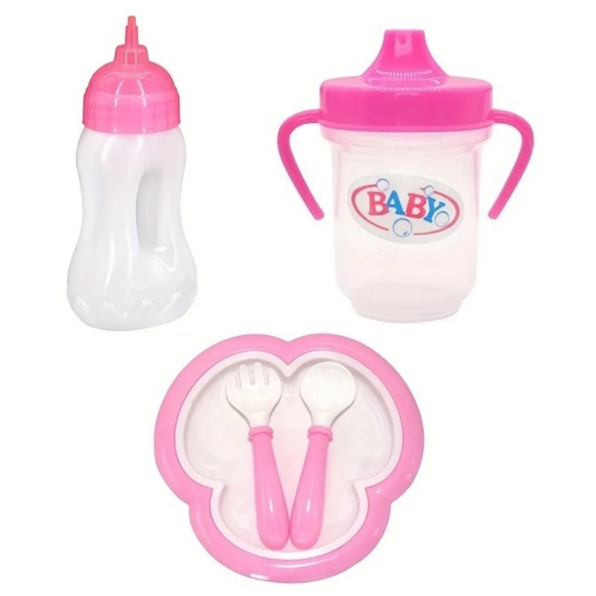 Baby Doll Feeding Bottle Set