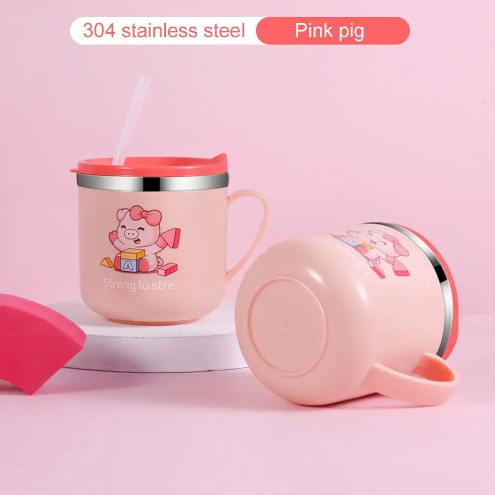 Baby's First Insulated Steel Learning Cup