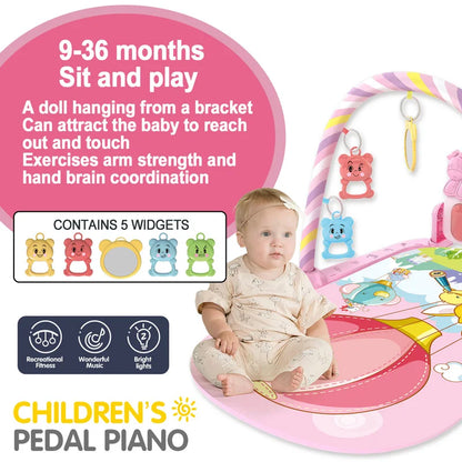 Infant Pedal Piano Keyboard Activity Mat