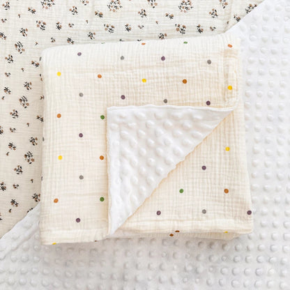 Pure Cotton Newborn Blanket Warm And Comfortable