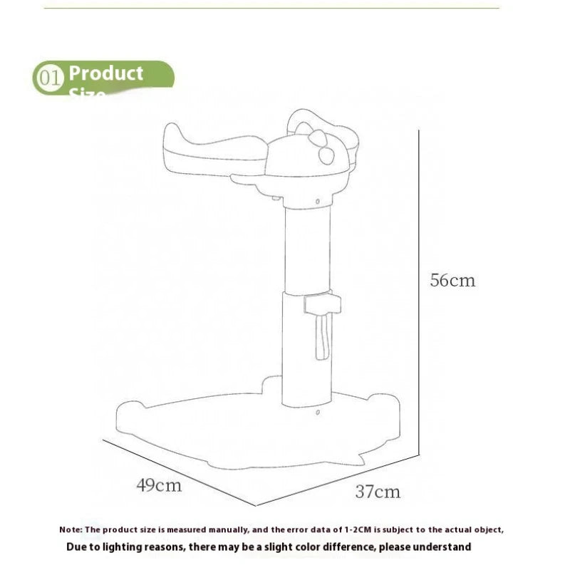 Retractable Baby Standing Bath Support